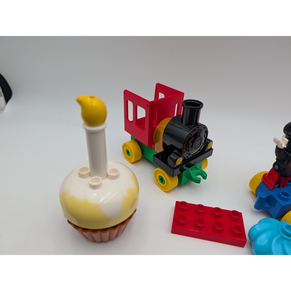 Lego Duplo Mickey Minnie Mouse Birthday Train Cupcake Balloon Lot - Picture 7 of 7